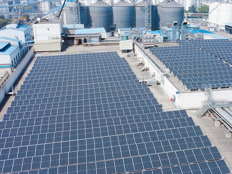 東莞嘉吉445KW分布式光伏發(fā)電項目